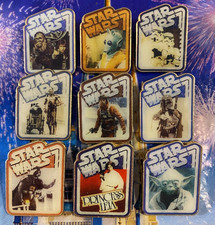 ✨ 2016 Vintage Star Wars 9 Pin Set - Disney Star Wars Original Trilogy 9 Pin Lot picture