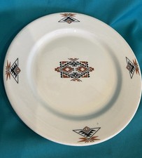 Vtg McNicol Southwestern Thunderbird Indian Restaurant Ware Serving Plate 9 3/4