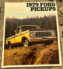 Ford F-100 F-150 F250 F-350 Pickup Truck For 1979 Brochure FCCA25 picture