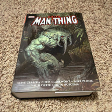 Marvel The Man-Thing Omnibus Hardcover, Steve Gerber Chris Claremont- EXCELLENT picture