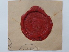 1800'S WAX SEAL FOR COUNTY OF ZAGREB, CROATIA-SLAVONIA, AUSTRO-HUNGARIAN EMPIRE picture