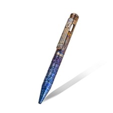 Handmade Titanium Ballpoint Pen Business Office Signature Writing EDC Pocket Pen picture