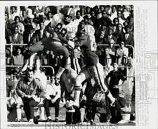 1968 Press Photo AFL All-Star game action at the Gator Bowl, Jacksonville FL picture