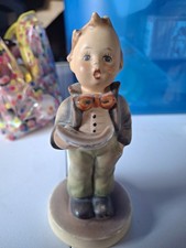 Goebel W. Germany Hand Painted Porcelain Soloist Figurine, Multicolor picture
