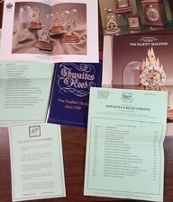 THWAITES & REED F.W. ELLIOTT CLOCK DEALER CATALOG LOT W PRICE LIST 1982 picture