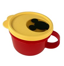 Vintage Mickey Mouse Tupperware Soup Bowl 16 Ounces Made In USA picture