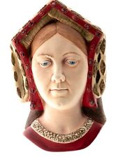 Queen Catherine of Aragon Figure Bossons Congleton 6in Chalkware England 1986 picture