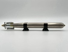 Vintage WW2 Submarine Torpedo Metal LARGE at Over 17 Inches long & 5 Pounds picture