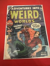 Adventures Into Weird Worlds #24 1953 Atlas Pre-Code Horror Bill Everett Cover picture
