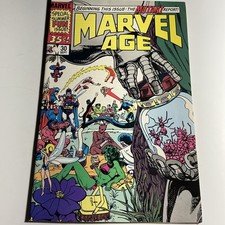 Marvel Age #30 (Marvel Comics September 1985) VF Copper Age Comic Book Dr Doom picture