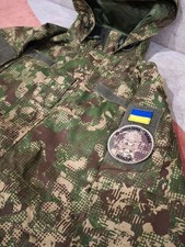 Tactical Storm Jacket Genuine Predator Camo Ultra RARE Ukraine Khyzhak Windproof picture