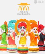Zcwo×Tikka From East All Day Hambuddha Mcdonalds Tathagata Burger Figure Art Toy picture