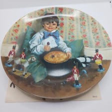 1982 RECO Little Jack Horner Collectible Plate 8 1/2