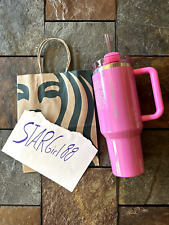 New Stanley x Starbucks Winter Pink 40oz Tumbler 2024 Target Exclusive picture