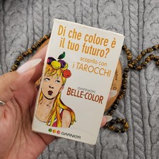 I Tarocchi Garnier Belle Color Tarot Cards 22 Card Complete Deck Vintage picture
