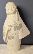 Vintage Japanese Hakata Doll Nogiku Signed By Artist Fumio Matsuo Sticker picture