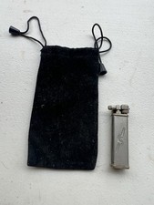 Vintage Hadson Moonlite Lift Arm Petrol Lighter Art Deco Design - Untested picture