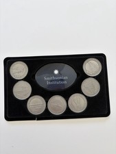 Smithsonian Air & Space Collection 7 Medallion Set w/ Display Tray picture