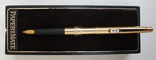 Papermate  Mark VI Gold Plated Fountain Pen M Pt New In Box Made In West Germany picture