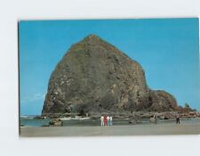 Postcard Haystack Rock Canon Beach Oregon USA picture