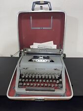 1950 Vintage Portable Typewriter. Works. Ribbon Reorder B65 picture
