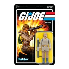 Bazooka G.I. Joe Super 7 Reaction Action Figure 3.75