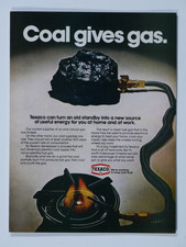 1979 Texaco Coal Gives Gas Vintage Original Print Ad picture