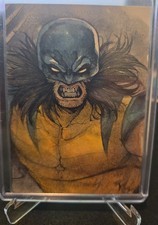 2022 Upper Deck Marvel Masterpieces Wolverine 1/1 Sketch Card Lydi Li picture