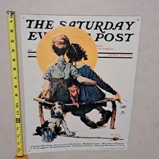 The Saturday Evening Post April 24, 1926 Reproduction Multicolor Sign picture