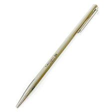 TIFFANY&Co. T Clip Continental Airlines Ballpoint Pen Silver L 13.1 cm Used picture