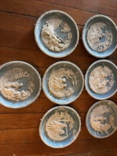 Set Of 7 ‘87-88 Roger Akers Stone inoclay limited edition plates picture