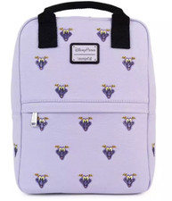 Disney Parks 2025 Figment Loungefly Canvas Backpack Purple - NEW picture