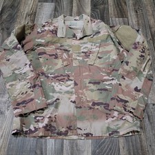 US Military Army USAF OCP Combat Coat FR MultiCam Medium Long Fire Resistant picture