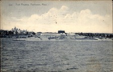 Fairhaven MA Fort Phoenix H. S. Hutchinson & Co. c1900s-10s Vintage Postcard picture