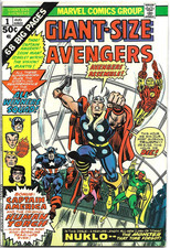 Giant-Size Avengers #1 FN/VF Marvel Bronze Age 1974 **BARGAIN BIN SALE** picture