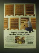 1989 Minwax Stains Ad - Minwax has more ways to make you a snappy dresser picture