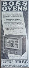 Boss Ovens The Huenefeld Company 1928 Vintage Kichen Appliance Print Ad picture