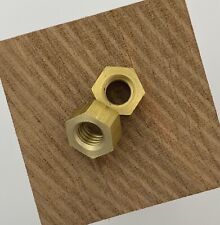 Stud Removal Nuts for Stanley Cast Iron Planes in Brass picture