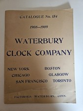 Waterbury Clock Company Catalogue 154, 1908-1909 picture