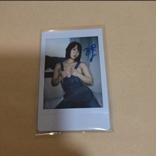 Yura Kano Autographed Signed instax photo Cheki Japan JAV picture