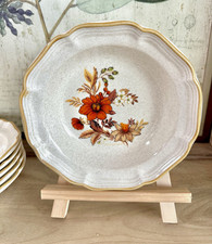 (6) Vintage Mikasa Garden Club Harvest Bouquet EC 455 Stoneware Bowls, Japan  picture
