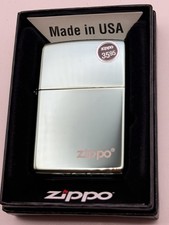 Zippo Logo High Polish Teal Zippo Lighter New 49191ZL picture