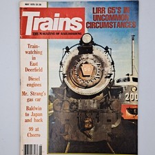Vintage Trains Magazine May 1979 Railroad LIRR G5's Steam Locomotives picture