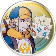 Pokemon Center Volo Togepi Hisui Can Badge Collection POKÉMON TRAINERS Japan picture
