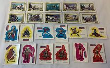 1984 He-Man MASTERS OF THE UNIVERSE stickers #1-21 ~ FULL SET (22 cards) picture