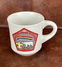 Vintage Boy Scouts 1992 Great Shawnee Klondike Lakota Ohio Coffee Mug Cup 90s picture