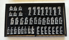 Vintage Boy Scout Figures Pewter Lead Lot of 41 picture