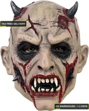 Halloween Scary Bloody Zombie Mask Realistic Latex Devil Mask picture