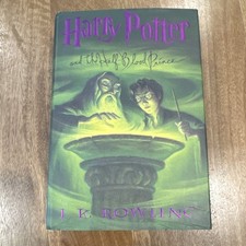 RARE w/ ERRORS Harry Potter Half-Blood Prince Hardcover J.K. Rowling 1st US 2005 picture