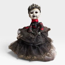 OOAK Creepy Doll 17 In Tall Handmade Halloween Prop Gore Gothic Spooky Horror picture